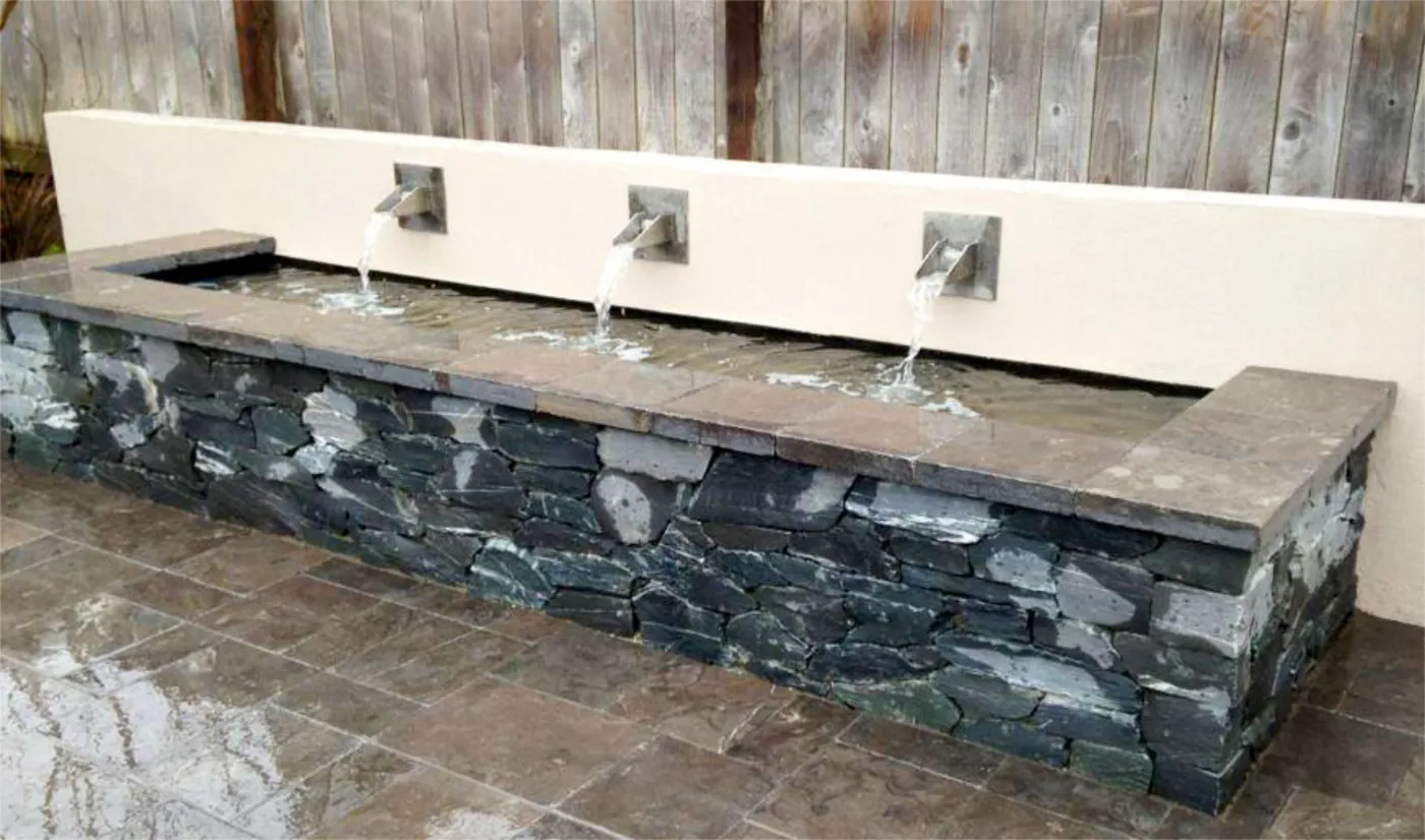 A completed Formal Water Features project by Oxbow Aquatic Services in Greater Victoria.